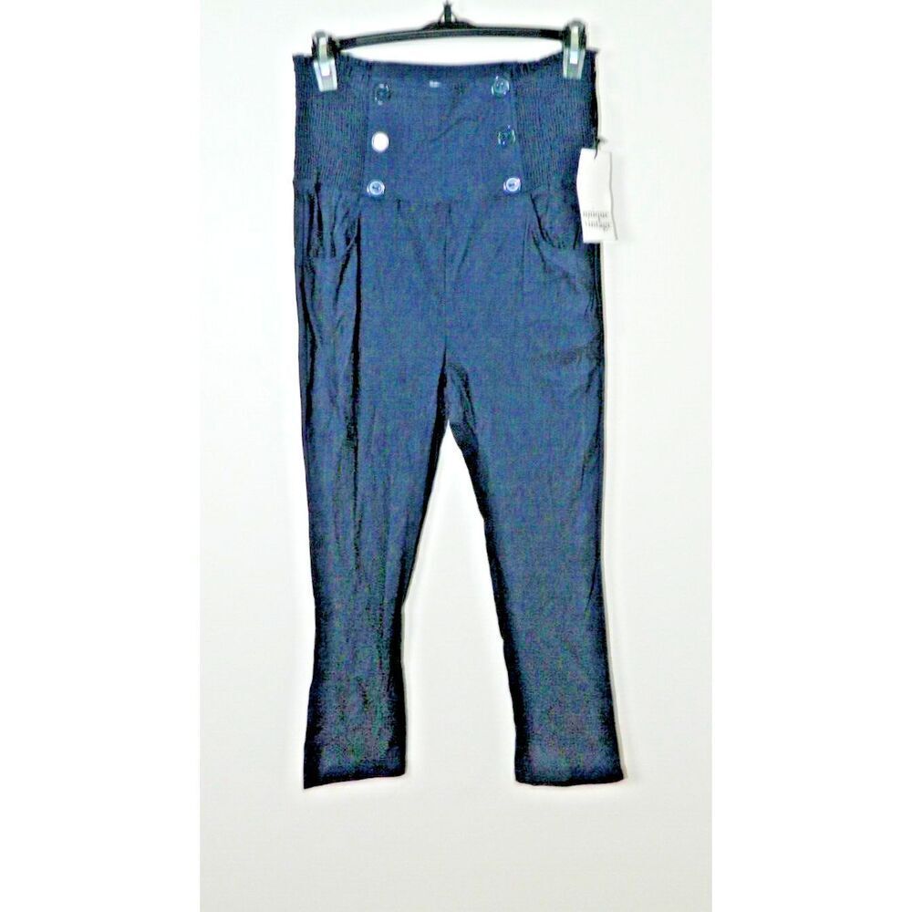 Unique Vintage Pants Size‎ Medium 6-8 Blue Denim Lightweight